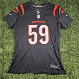 Nike Cincinnati Bengals Akeem Davis-Gaither #59 Women's NFL Jersey Large